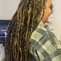 Marley Twist over locs