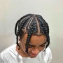 7-9  Cornrows • Feed In Braids