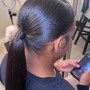 Frontal ponytail