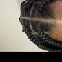 Poetic Justice knotless  Braids