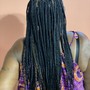 Goddess/boho knotless Braids