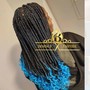 Medium Knotless Boho Braids