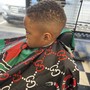 Kid’s Haircut (15 and under) temp faded & shape up