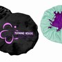 Bonnet Black/purple or Teal/purple