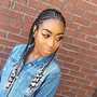 Medium Box braids