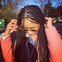 Medium Knotless Box braids