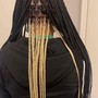 Large Knotless Braids (Mid-Back)