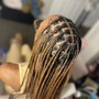 Wig braid down