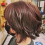 Women's short haircut