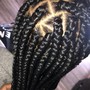 Cornrows/Braid down