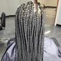 Medium (Knotless Braids)