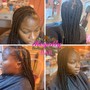 Box Braids Retouch