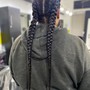 Small Knotless Braids