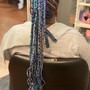 Half Boho Knotless / Half Crotchet