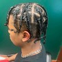 Kid's natural Braids- no added hair