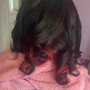 Partial Sew In (Traditional Sew in with Leave out)