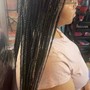 Half Up/ Half Down Sew In