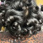 Bantu Knots with extensions