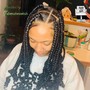 Large  Knotless Braids