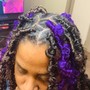 Medium Butterfly Locs (bob -shoulder length)