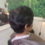 Shampoo cut style and Demi  permanent color package