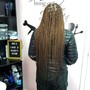 Large Knotless Braids