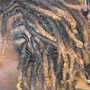 SPECIAL: Loc retwist (interlocking and palm rolling), Detox,  and simple style