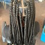 Butter fly loc ( waist length)