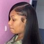 Quick Weave  + silk  straighten