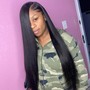 Quick Weave  + silk  straighten