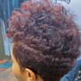 Shampoo and Style  relaxed hair