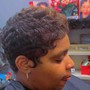 Shampoo and Style  relaxed hair