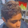 Shampoo and Style  relaxed hair