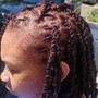 Wig foundation braid down