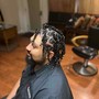 Men Box Braids (side shaved )