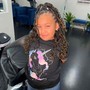 Kids Knotless/Traditional Braids Mid-Back Length