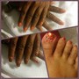 Spa Pedicure/ Regular Polish