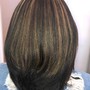 Silk Press and Trim (Natural Hair)