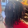 Pre part for braids/locs