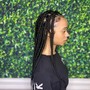 Simple men or female braids no hair added