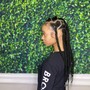 Simple men or female braids no hair added