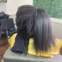 Deep Conditioning Treatment, Shampoo and blowout or braid down, Women's Trim