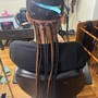 Box Braids large midback