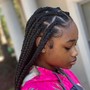 Smedium( Small/Medium size) Knotless Braids