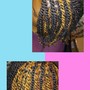 Crochet Braids (braid down method)