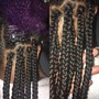 Large knotless Braids