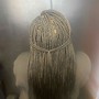 2 feed in scalp braids/with weave