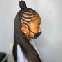 Medium Knotless Braids (Bra Strap)