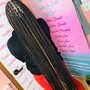 Goddess Knotless Box Braids (one size parting)