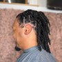 Shoulder length Loc Removal